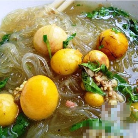 BÚN LÒNG TRỨNG NON